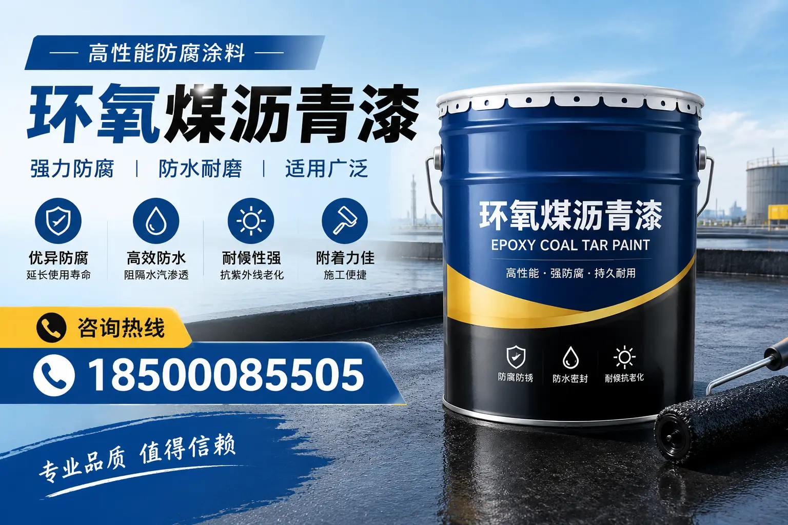 环氧煤沥青漆的主要成分与功能,清远用户深度了解